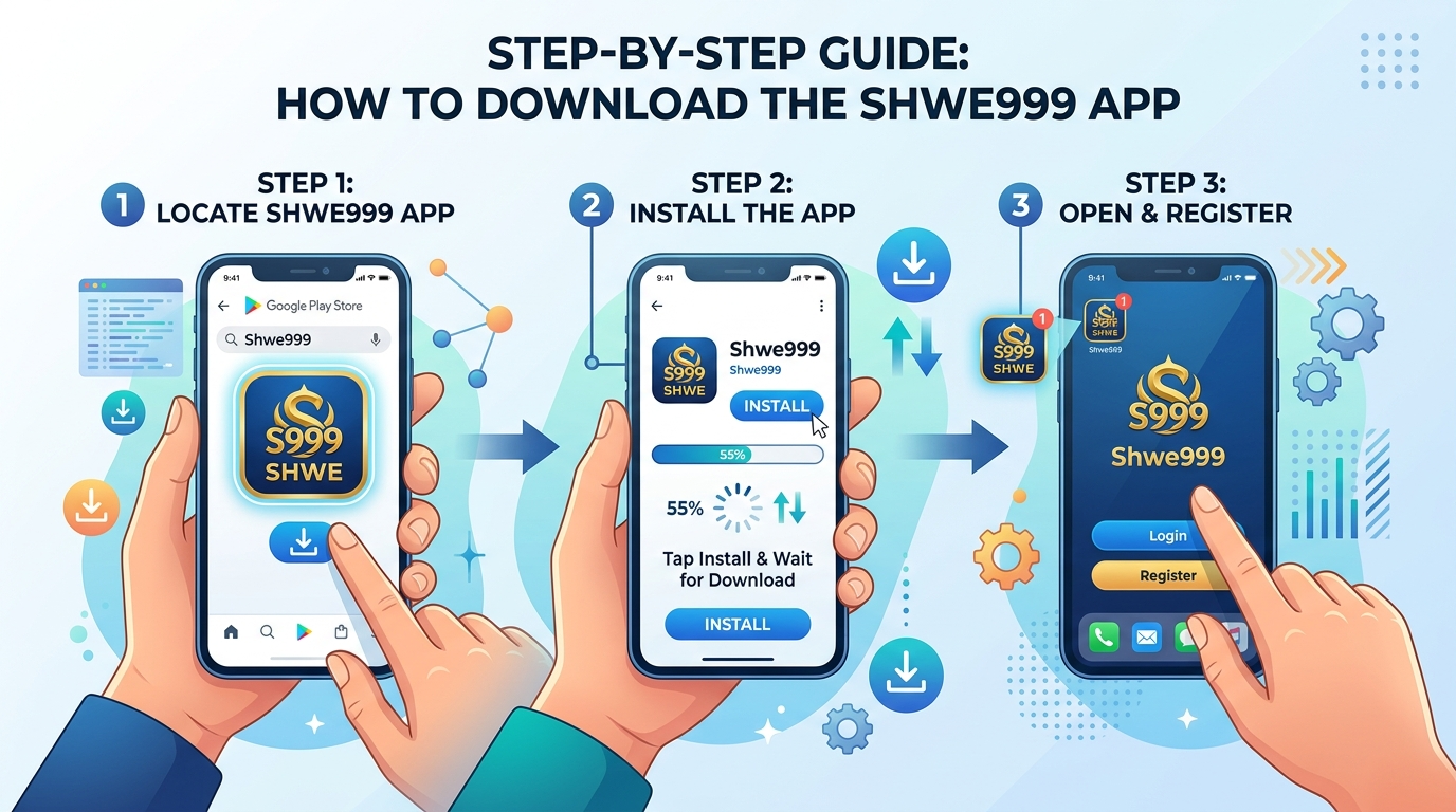Shwe999 app download တွင် ရနိုင်သော ဂိမ်းအမျိုးအစားများ